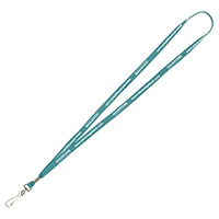 3/8" Super Soft Polyester Silkscreen Lanyard (Overseas Production 8-10 Weeks)